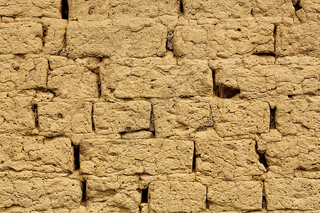 土坯墙建造侵蚀画幅积木建筑稻草风化黏土材料团体图片