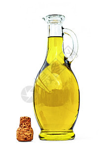 橄榄油瓶食物沙拉处女味道金子植物营养厨房食谱液体图片