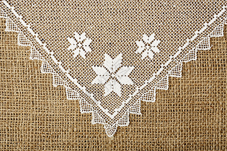 布尔拉桌巾创造力宏观材料装饰亚麻织物解雇针线活乡村婚礼图片
