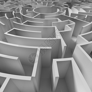 上面的圆形迷宫游戏困惑中心白色插图入口自由圆圈思考天线图片