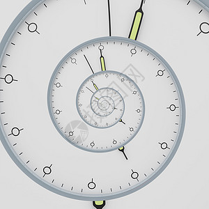 时钟截止日期 spira乐器寿命线条拨号优雅运动小时数字指针插图图片