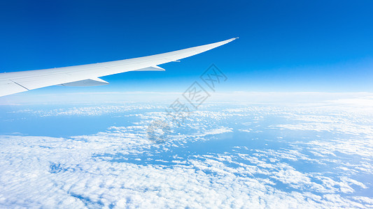 云上飞翔航班天空技术蓝色航空白色旅行喷射空气天线图片