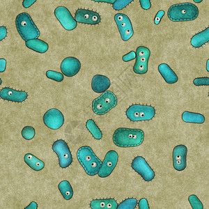 有趣的微生物纹理图片