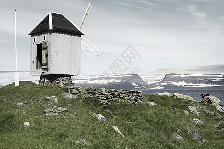 在欧洲最小的邮局 冰岛维古尔岛图片