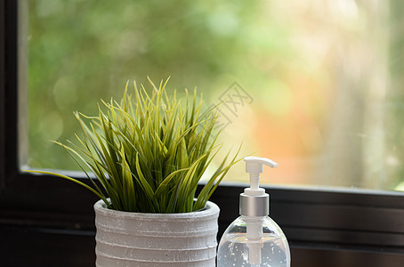 清洁剂或液肥皂用于手卫生 以防C凝胶标签窗户产品小样化妆品身体香水花盆奶油图片