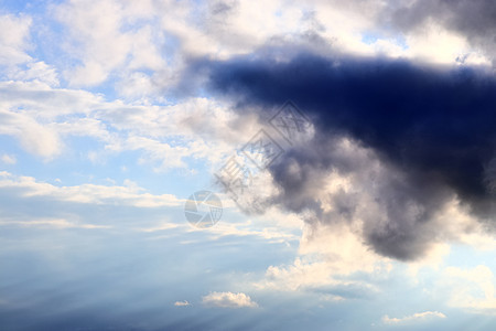 暴风雨前的黑暗云层正在震动气氛编队天气雨云太阳蓝色日落雷雨戏剧性气象背景图片