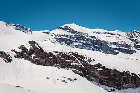 瑞士采尔马特山冰川自然景观景观 山脉的美丽风景自然与阿尔卑斯山的白雪皑皑 瑞士的旅游目的地和户外探险图片