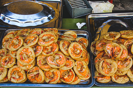 越南虾煎饼或班汤图片