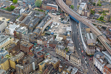 伦敦Southwark街空中景象图片