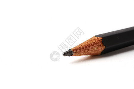 白背景上的铅笔提示 文字自由空间工具蜡笔补给品石墨木头工作办公室大学绘画学校图片