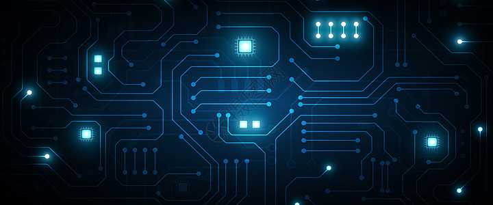 高科技数字数据连接系统电子产品互联网母板概念芯片计算网络工程技术电气图片