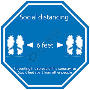 脚符号标记站立位置地板作为人们站立 6 英尺的标记为加强社会距离矢量图案而实施的做法安全生活磁带插图市场民众店铺仪表地面感染图片