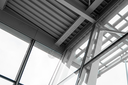 机场的现代玻璃面孔 现代建筑 玻璃和金属贮存城市房间植物水泥粮仓仓库办公室商业技术图片