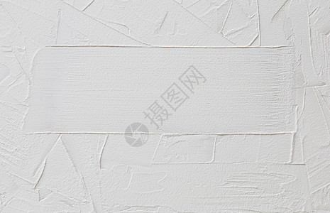 腻子或石膏的白色抽象背景 带有不规则的破折号和笔划 以及 tex 的位置背景图片