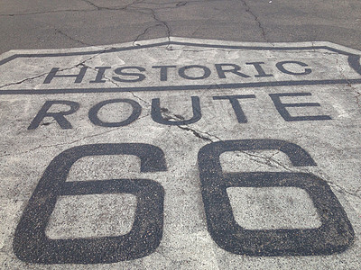 66号路牌历史性母亲公路旅游旅行游客图片