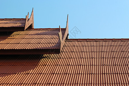 屋顶砖牌泰文风格图片