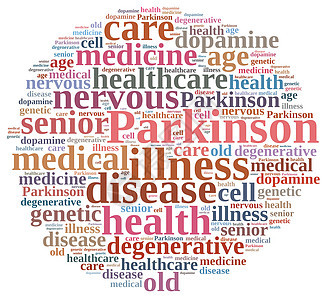 帕金逊遗传标签保健老年疾病药品医疗插图卫生图片