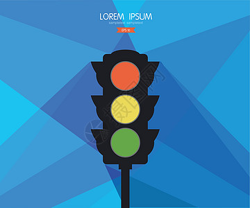 交通灯1控制阴影警告安全街道插图信号艺术运输危险图片