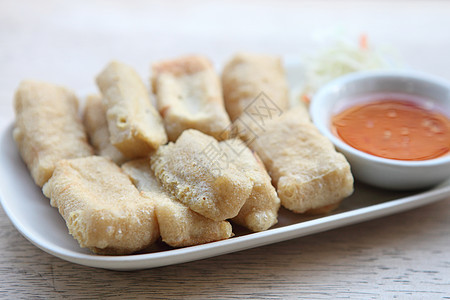 炸豆腐烹饪餐厅食物牛奶花生大豆味道橙子纤维豆腐图片