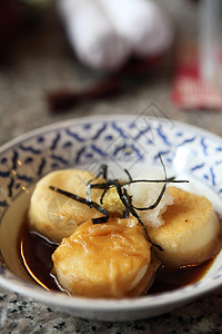 炸豆腐摄影味道橙子营养美食烹饪蔬菜框架牛奶餐厅图片