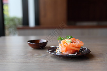 生鱼鱼肉文化食物木头寿司美食海鲜沙拉橙子鱼片饮食图片
