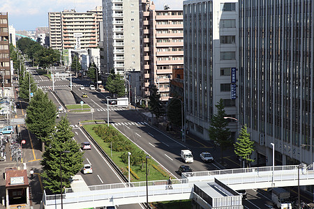 日本札幌市中心城市风景公园建筑学吸引力地标城市风景日落山脉景观游客图片