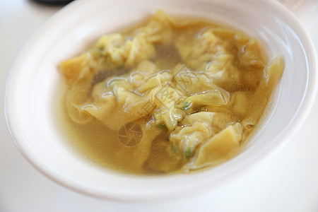 虾排汤 中国菜面条水饺美食餐厅菜肴烹饪盘子肉汤汤团食谱图片