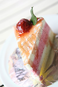 草莓蛋糕面包覆盆子糕点小吃馅饼美食食物薄荷咖啡水果图片