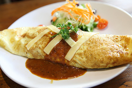 蛋美饭米 百慕饼 日本菜蔬菜油炸午餐用餐美食美食家手指勺子盘子烹饪图片