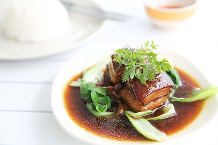 日式日本口型的牛胸猪肚美食盘子生活皮肤食物美味餐厅蔬菜营养猪肉图片