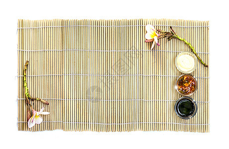 日本食物空盘餐厅寿司桌子文化竹子盘子筷子用具厨房美食图片