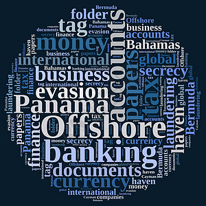 离岸公司传言货币银行业金融洗钱国际全球鳄鱼标签逃避银行图片