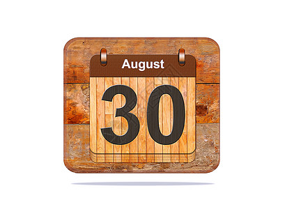 8月30号插图日历图片