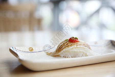 麻利沙丁鱼寿司日本食鱼片寿司食物餐厅传统菜单图片