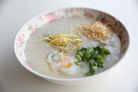 大米粥粮食早餐蔬菜谷物薄片婴儿饮食勺子餐厅美食图片