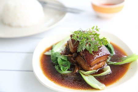 日式日本口型的牛胸猪肚美食烧烤油炸食物胡椒美味生活餐厅蔬菜午餐图片
