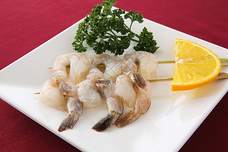 原虾虾贝类甲壳美食白色食物烹饪对虾老虎动物饮食图片