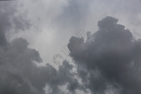 灰色的暴风即将来临 云彩暗密闭背景天气雷雨风暴戏剧性气象积雨下雨气氛环境天空图片