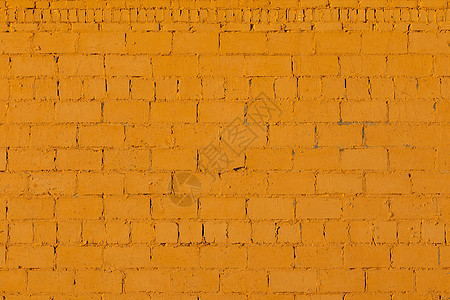 橙色石膏粗糙砖外墙纹理粮食长方形空白建筑日光材料平面建筑学染料墙纸背景图片