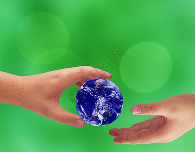 爱与关爱  地球概念全球绿色世界康复生态环境生长生活蓝色行星图片