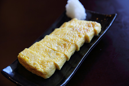 玉木甜蛋黄酱日本菜早餐盘子海藻美食海鲜食物寿司油炸工作室白色图片