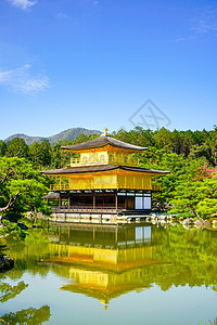 日本京都的九角寺庙地标宗教文化花园纪念碑旅行建筑学神社旅游公园图片