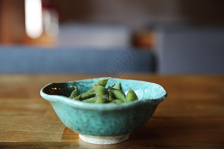 木本绿色大豆起动机营养饮食食物黄豆豆类盘子毛豆小吃豆子图片