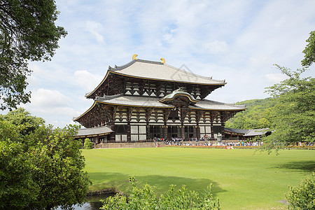 日本奈拉的Todaiji寺庙天空旅游崇拜神社文化旅行入口地标建筑秩父图片