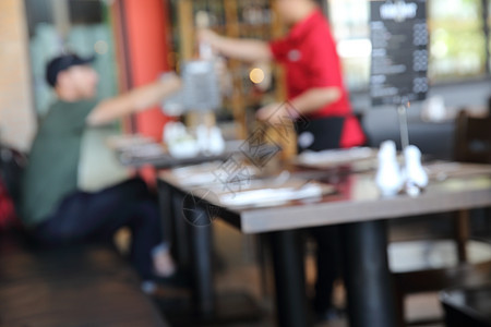 具有模糊背景的餐馆木头派对咖啡咖啡店购物中心椅子柜台酒吧零售商业图片
