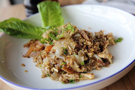 炸面鸡 泰国菜面条盘子食物豆芽大豆洋葱美味午餐蔬菜玉米图片