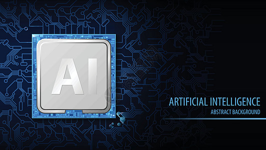 人工智能 AI 抽象背景 CPU 芯片电子矢量它制作图案商业电路计算编程工程电脑互联网技术母板智力图片
