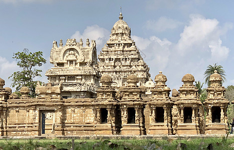 泰米尔纳德邦的寺庙损害旅行雕塑石头砂岩旅游建筑赔偿废墟国际图片