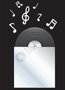 空封面唱片红色黑色玩家标签案件音乐白色娱乐空白塑料图片
