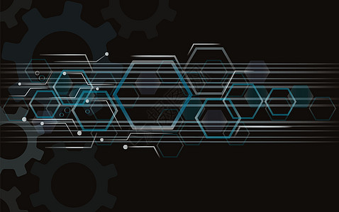 齿轮和技术线空间抽象背景硬件圆圈木板科学网络母板电脑商业互联网宇宙背景图片